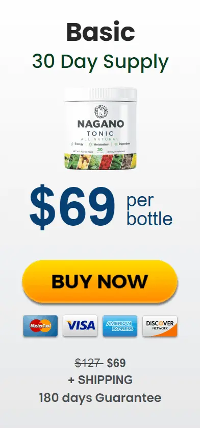 Nagano lean belly tonic 1 Bottle